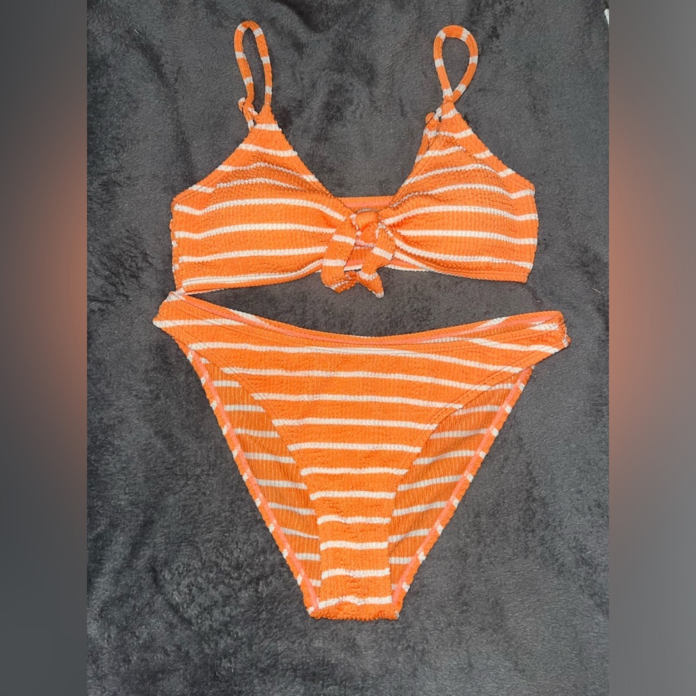 Orange Bathing Suit